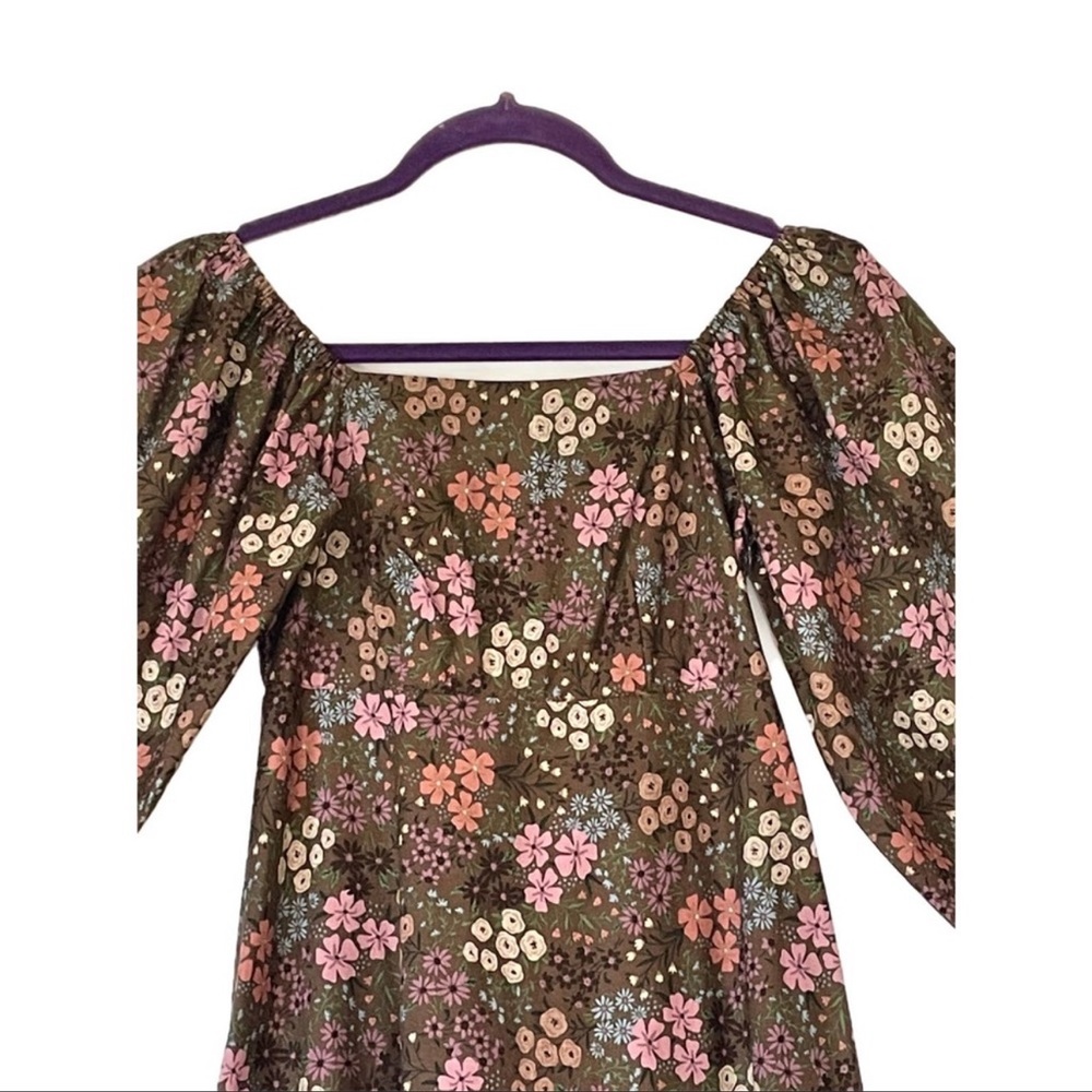 Summersalt Off-the-Shoulder Floral Maxi Dress